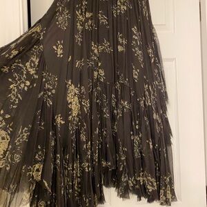 Free people Asymmetrical long skirt